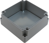 IP67 Aluminum Project Box with Base Plate | 110mm x 110mm x 52mm