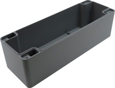 IP67 Aluminum Project Box with Base Plate | 235mm x 80mm x 80mm