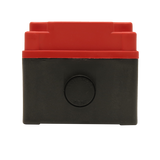 Red Push Button Box 1 Position 30mm Hole Size Counter Rotating Feature Entry View 