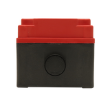 Red Push Button Box 2 Position 25mm Hole Size Counter Rotating Feature Entry View