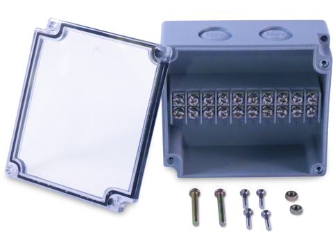 10 Position Terminal Enclosure components included with purchase