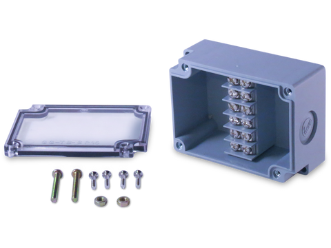 6 Position Terminal Enclosure components included with purchase 