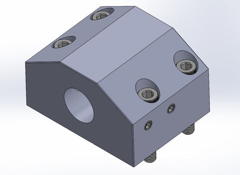 Thru Coolant Holder for Tormach 15L and 15LX Turret