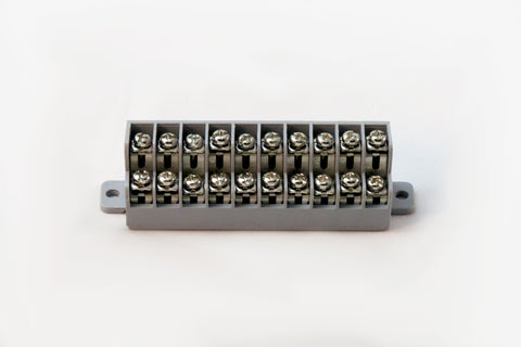 10 Position Dual Row Terminal Block