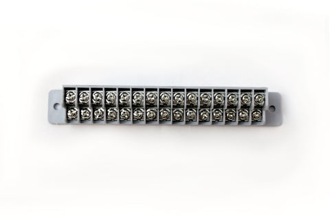 15 Position Dual Row Terminal Block