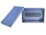 Enclosure with Terminal Block, Center Mounted, 40 Circuits, Cast Aluminum with Solid Cover