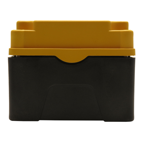 Yellow Push Button Box 1 Position 22mm Hole Size Counter Rotating ...