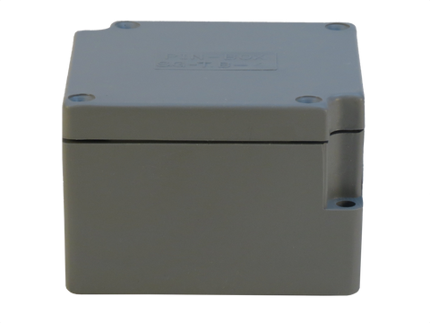 4 Position Terminal Enclosure second side view with cover shown