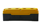 25mm Yellow Push Button Box 4 Station