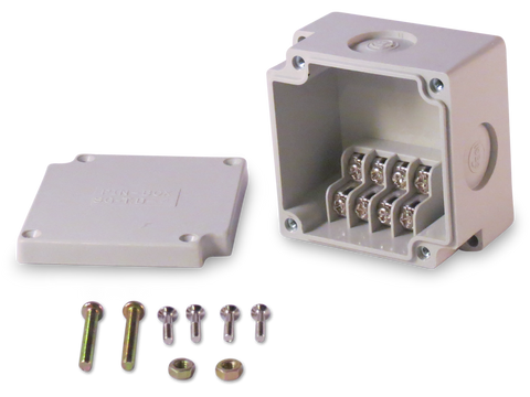 4 Position Terminal Enclosure components included in purchase
